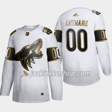 Miehille NHL Arizona Coyotes Pelipaita Custom Adidas 2019-20 Golden Edition Valkoinen Authentic